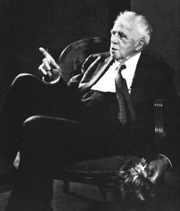 Poet Robert Frost (1874-1963)